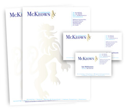 Stationery examples - Letterheads, compliment slips, business cards
